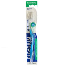 Elgydium Sensitive Soft Οδοντόβουρτσα Μαλακή για Ευαίσθητα Ούλα σε Μπλε Χρώμα