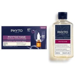 Phyto Promo Phytocyane Women Αμπούλες Μαλλιών κατά της Τριχόπτωσης με Δώρο Σαμπουάν 100ml