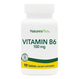 Natures Plus Βιταμίνη Β6 100 mg Vitamin B-6 100 mg 90 tabs