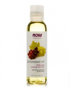 Αγνό Έλαιο Απο Σπόρους Σταφυλιού Pure Grape Seed Oil Now Solutions 118 ml
