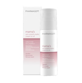 Pharmasept Mamas Anti-stretch Marks Cream to Oil Κρέμα Κατά των Ραγάδων για Χρήση κατά την Εγκυμοσύνη 150ml