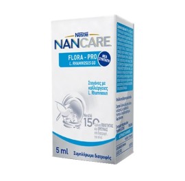 NanCare Flora-Pro Σταγόνες για την Ισορροπία του Εντερικού Μικροβιώματος 5ml