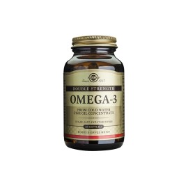 Solgar Ωμέγα 3 Λιπαρά Οξέα Double Strength Omega-3   60 softgels