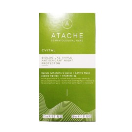 Σετ Αντιγήρανσης C Vital Active Fluid 30ml & C Vital Serum 15ml Atache