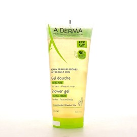Αφρόλουτρο Για Ευαίσθητες & Ξηρές Επιδερμίδες Shower Gel Ultra-Rich Surgras A-Derma 200 ml