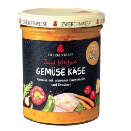 Βιολογική Σάλτσα με Τυριά & Λαχανικά Gemuse Kase Zwergenwiese 370 gr