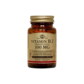 Solgar Βιταμίνη B2 100mg Vitamin B2 100 mg  100caps