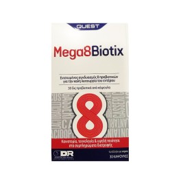 QUEST MEGA 8 BIOTIX CAPS 30TMX