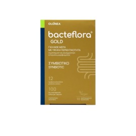 Olonea Προβιοτικά και Πρεβιοτική Ινουλίνη Bacteflora Gold 12/100 10 microcaps