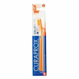Curaden Curaprox Kids Ultra Soft 5500 Παιδική Οδοντόβουρτσα 4-12 Χρονών Πορτοκαλί