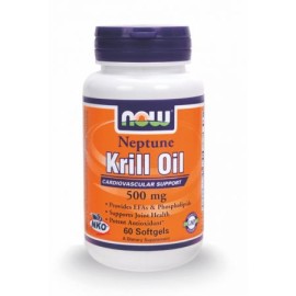 Ιχθυέλαιο Krill Oil 500 mg Nepture Krill Oil 500 mg Now 60 softgels