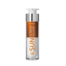 Αντηλιακό Προσώπου Με Αίσθηση Πούδρας Sun Screen Fluid To Powder Spf 50+ Frezyderm 50 ml