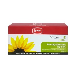 Lanes Vitamin E 400iu   Βιταμίνη Ε Φυσικής Προέλευσης  30caps