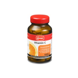 LANES VIT C 1000mg 60 ΜΑΣΩΜΕΝΑ ΔΙΣΚΙΑ