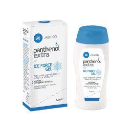 Ψυχρό Ζελέ Για Άμεση Ανακούφιση Μυικών Πόνων Ice Force Gel Panthenol Extra Medisei 120 ml