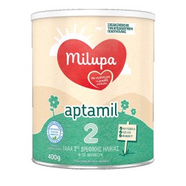 Milupa Aptamil 2 Γάλα σε Σκόνη 2ης Βρεφικής Ηλικίας 6-12 μηνών 400gr