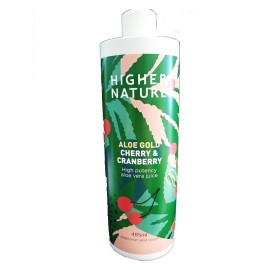 HIGHER NATURE ALOE GOLD CHERRY & CRANBERRY 485ml