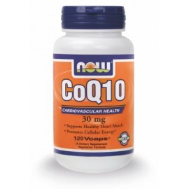 Συνένζυμο Q10 30 mg CoQ10 30mg Now 60 vcaps