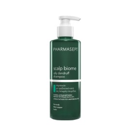 Pharmasept Scalp Biome Oily Dandruff Shampoo Σαμπουάν κατά της Πιτυρίδας για Λιπαρά Μαλλιά 400ml