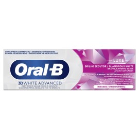Oral-B 3D White Advanced Luxe Glamourous White Οδοντόκρεμα με Προηγμένη Τεχνολογία Λεύκανσης 75 ml
