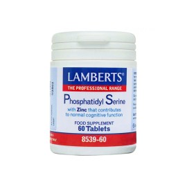Lamberts Συμπλήρωμα Διατροφής για Υγεία Νευρικού Συστήματος  Phosphatidyl Serine Complex 60tabs
