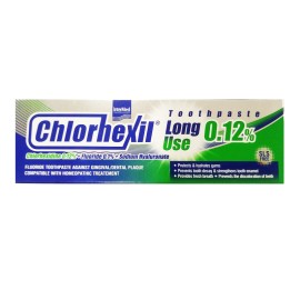 Οδοντόκρεμα Κατά της Ουλοοδοντικής Πλάκας Συμβατή με Ομοιοπαθητική Long Use 0.12% Toothpaste Chlorhexil 100 ml