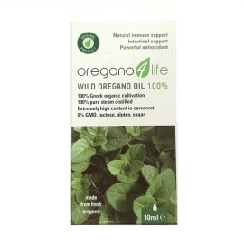 Oregano4Life Συμπλήρωμα Διατροφής Βιολογικό Έλαιο Ρίγανης Wild Oregano Oil 10 ml