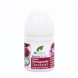Αποσμητικό Roll-On Με βιολογικό Ρόδι Pomegranate Deodorant Dr. Organic 50ml
