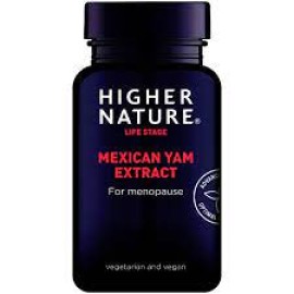Συμπλήρωμα Διατροφής για την Εμμηνόπαυση Mexican Yam High Strength Higher Nature 90 caps