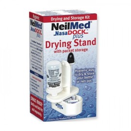 NeilMed NasaDock Plus Drying Stand with Sachet Storage Βάση Υγιεινής Αποθήκευσης Συσκευής Ρινικών Πλύσεων 1τμχ