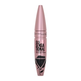 Μάσκαρα Για Πυκνές Βλεφαρίδες Απόχρωση Midnight Black 5 Lash Sensational Roses Mascara Maybelline 9.5 ml