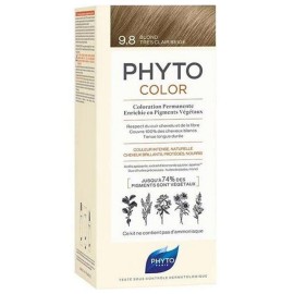 Phyto Color Kit Βαφή Μαλλιών 9.8 Ξανθό Πολύ Ανοιχτό Μπεζ 50ml