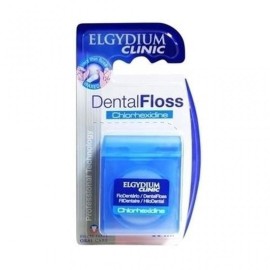 Οδοντικό Νήμα Ελαφρώς Κερωμένο Dental Floss Chlorexidine Elgydium 50m