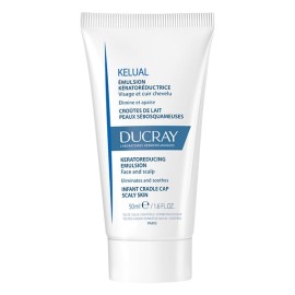 Ducray Κερατινορρυθμιστική Κρέμα για την Νινίδα Πρόσωπο και Τριχωτό Kelual Keratoreducing Emulsion Face & Scalp 50ml