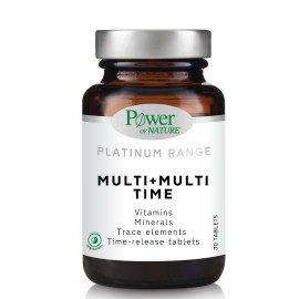 Power Health Πολυβιταμίνη Multi+Multi Time Platinum Range 30 caps