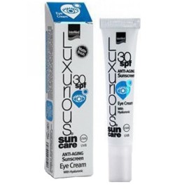 Intermed Luxurious Sun Care Anti Aging Eye Cream Αντηλιακή Κρέμα Ματιών SPF30 15ml