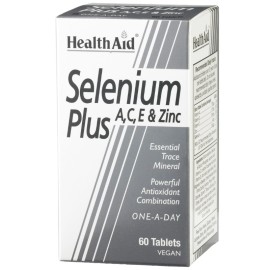 Σελήνιο Ενισχυμένο Με Βιταμίνες Selenium Plus Health Aid Tabs 60 Τμχ
