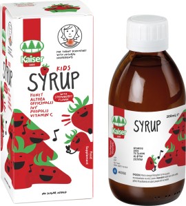 Kaiser 1889 Kids Syrup Σιρόπι για Παιδιά με Γεύση Φράουλα 200ml