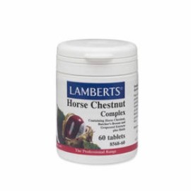 Lamberts Συμπλήρωμα Ιπποκαστανιάς για Υγεία Κυκλοφορικού Συστήματος  Horse Chestnut Complex 60tabs