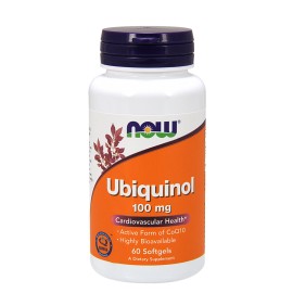 Ουμπικινόνη 100 mg Ubiquinol 100mg Now   60 τμχ