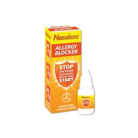 Σπρέι Για την Μύτη για Ανακούφιση της Αλλεργικής Ρινίτιδας Allergy Blocker Nasaleze 800 mg