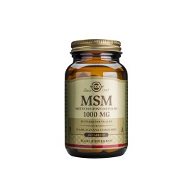 Solgar Συμπλήρωμα Διατροφής Οργανικό Θειάφι MSM 1000mg  60 tabs