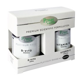 Power Health Promo Προσφορά Βιταμίνη D-3 5000IU D-Vit3 60 caps + ΔΩΡΟ Βιταμίνη C 1000 mg 20 caps Platimum Range