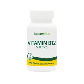 Βιταμίνη B12 500 mcg Vitamin B-12 500 mcg Natures Plus 90 tabs