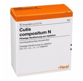 HEEL CUTIS COMPOSITUM N AMPOULES 2.2ml 10TMX