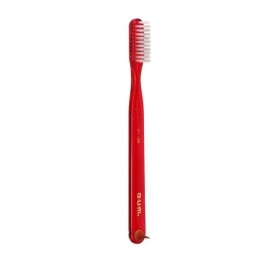 Gum Classic Toothbrush Soft Οδοντόβουρτσα Κλασσική με Θήκη Προστασίας σε Κόκκινο Χρώμα