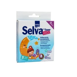 Επίθεμα Ρινικής Αποσυμφόρησης για Παιδιά Selva Vapor Patch Intermed  5τμχ