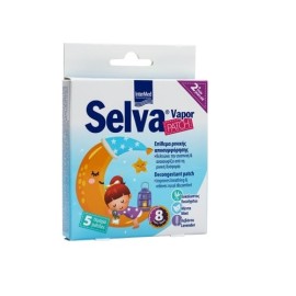 Επίθεμα Ρινικής Αποσυμφόρησης για Παιδιά Selva Vapor Patch Intermed  5τμχ