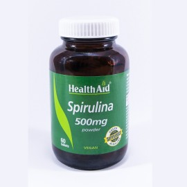 Σπιρουλίνα Για Αδυνάτισμα Spirulina (500mg) Health Aid Tabs 60 Τμχ