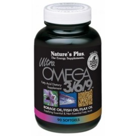 Ωμέγα Λιπαρά Οξέα Ultra Omega 3/6/9 1200 mg Natures Plus 90 tabs